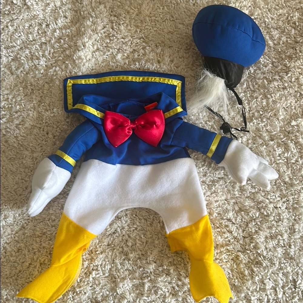 Donald Duck dogs large costume